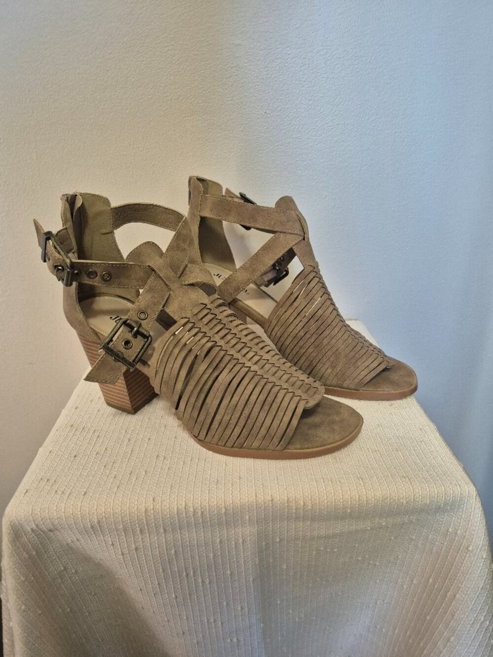 Gladiator Chunky Heels